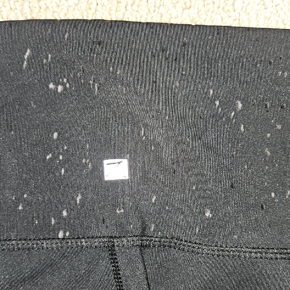 Z By Zobha Black Women's Paterned Leggings - Picture 8 of 10